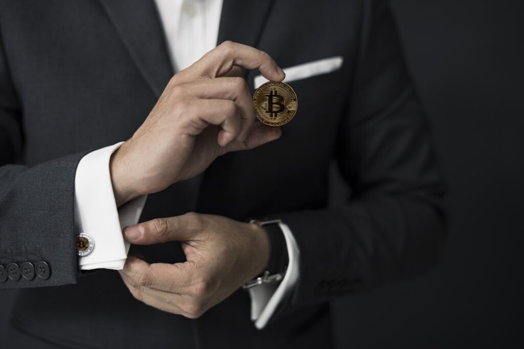 Bitcoin man